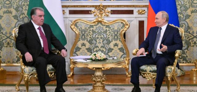 Путин высказался о новых культурных объектах в Душанбе