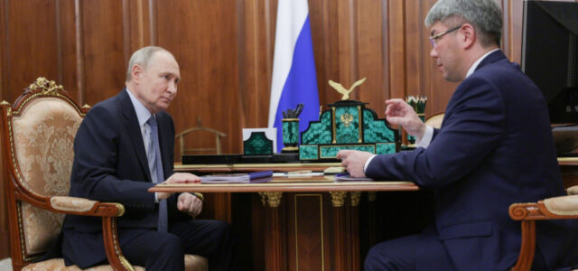 Цыденов рассказал Путину о росте  промышленного производства в Бурятии