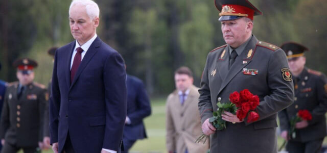Белоусов посетил комплекс «Хатынь» и почтил память погибших в ВОВ