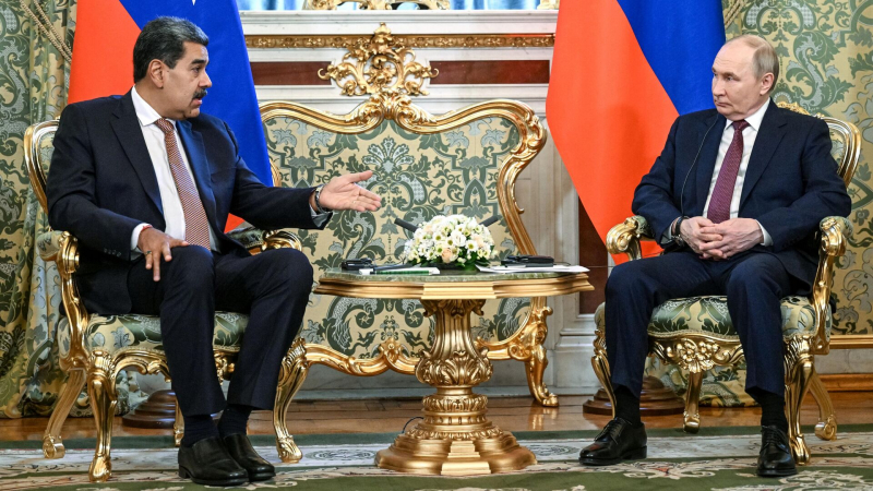Путин оценил рост товарооборота России и Венесуэлы