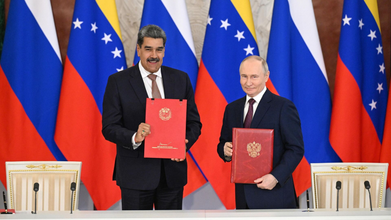 Россия и Венесуэла договорились о сотрудничестве в добыче нефти и газа