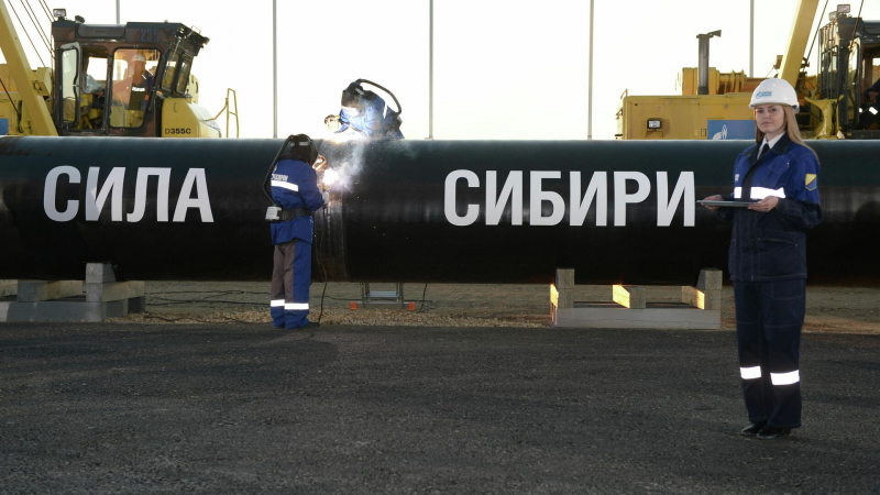 В КНР по "Силе Сибири" поставили 100 миллиардов кубометров российского газа