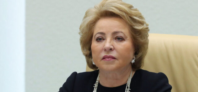Отношения между Россией и Европой восстановятся, заявила Матвиенко