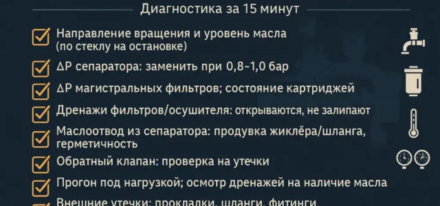 Особенности и назначение масла компрессорного