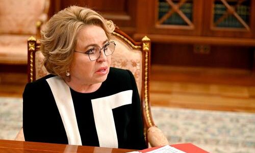 Матвиенко: производство и доходы Петербурга выросли более чем на 30% за пять лет