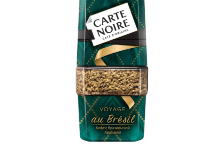 Кофе CARTE NOIRE Voyage Au Bresil 90г