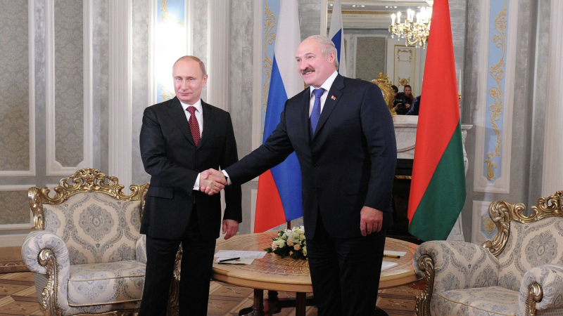 Лукашенко и Путин обсудили ситуацию на Украине и Ближнем Востоке