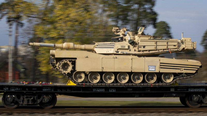 На Украину прибыли более половины обещанных Австралией танков Abrams